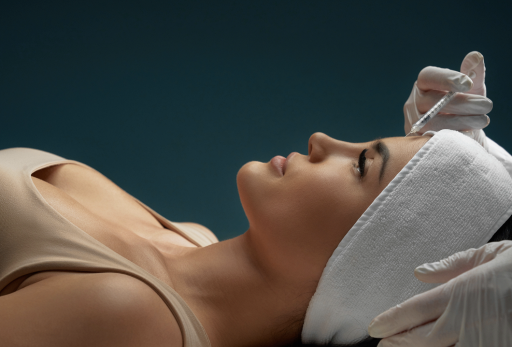 Expert Botox provider smoothing fine lines at Restorative Health of Colorado